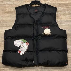 Jordan Fall Outerwear Puffer Vest For MenSz XXL-TTG-EEG